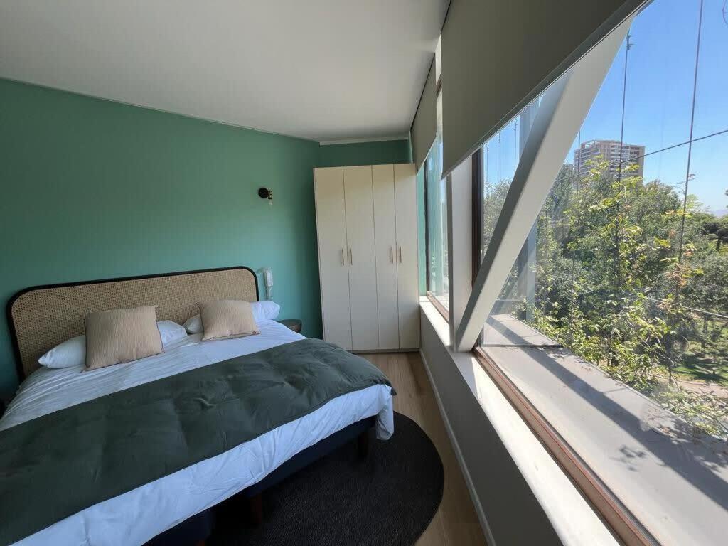 Apartamento Hom I Moderno Y Comodo 2d2b Con Increible Vista Stgo Santiago