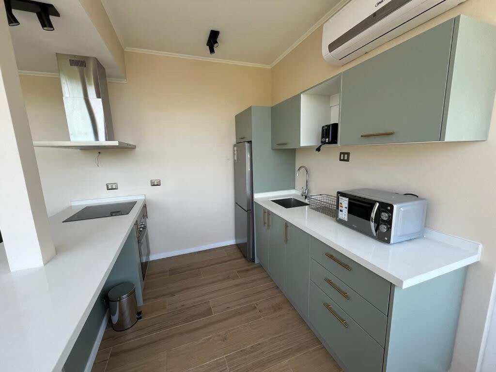 Hom I Moderno Y Comodo 2d2b Con Increible Vista Stgo Apartamento *