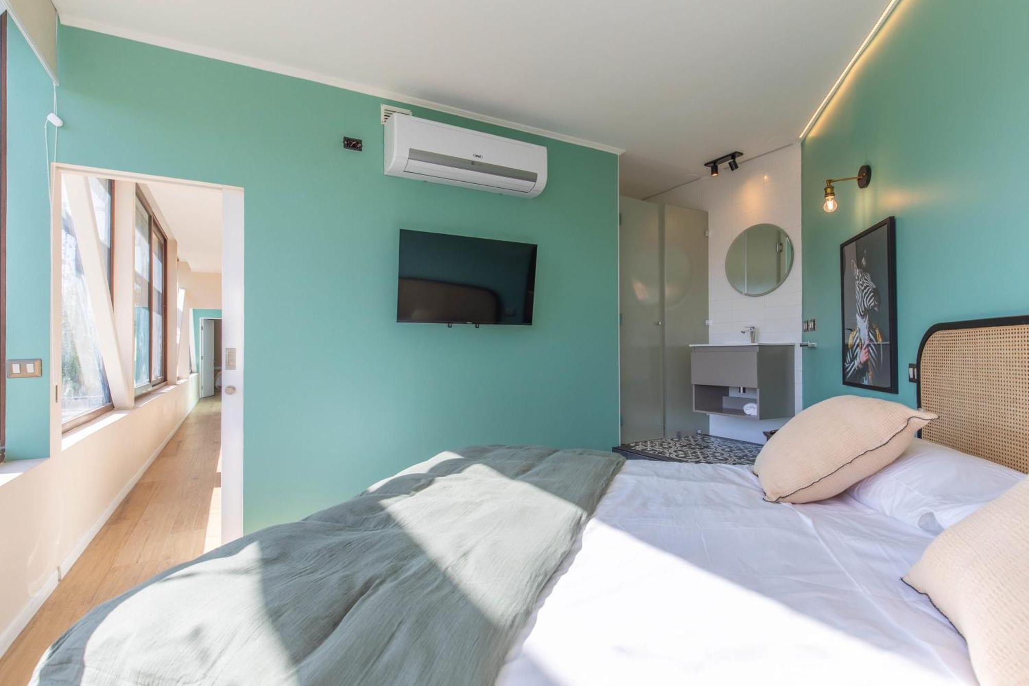 Hom I Moderno Y Comodo 2d2b Con Increible Vista Stgo Apartamento