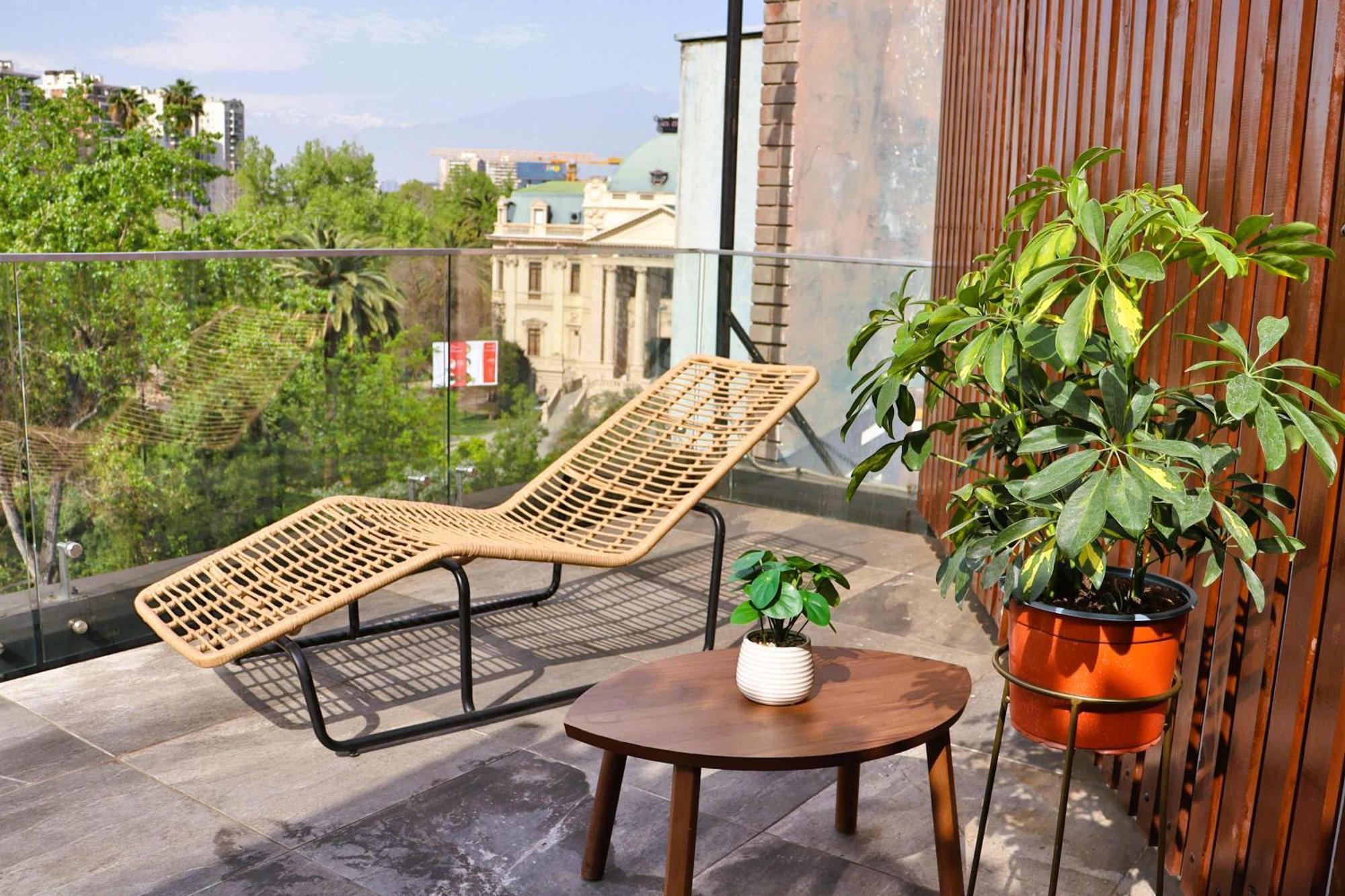 Hom I Moderno Y Comodo 2d2b Con Increible Vista Stgo Apartamento Santiago